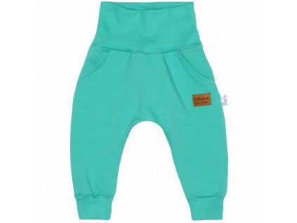 Tepláčky Baggy Basic - máta (Velikost 98)