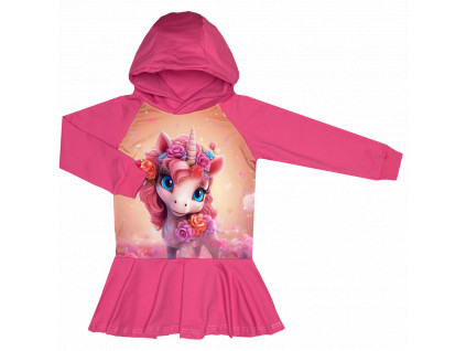 Mikinošaty s kapucí Unicorn