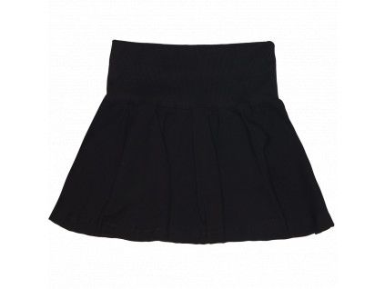 Sukně kolová Basic - Černá (Velikost XS)