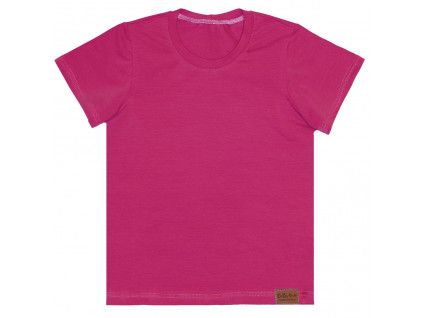 Tričko Basic - Fuchsie (Velikost 98)