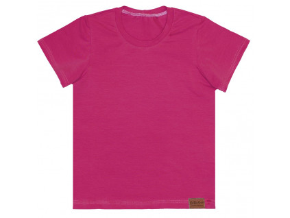 Tričko Basic - Fuchsie