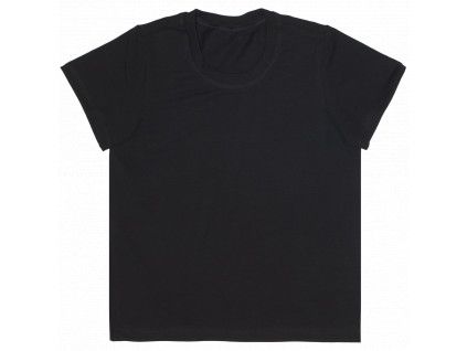 Dámské tričko Basic - Černá (Velikost XS)