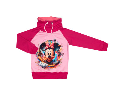 Mikina se stojáčkem  - Minnie