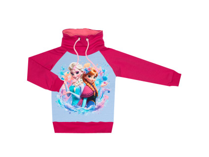 Mikina se stojáčkem  - Anna a Elsa