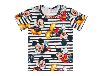 Tričko - Mickey proužky