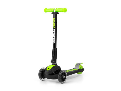 Dětská koloběžka Milly Mally Magic Scooter green