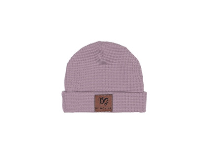 Čepice VAFLE - Světle fialová