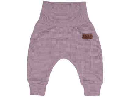 Tepláčky Baggy VAFLE - Světle fialová