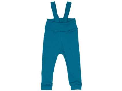 Tepláčky s traky ŽEBRO - petrolej