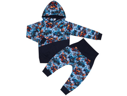 Tepláková souprava - Monster truck (kapuca) - skladem