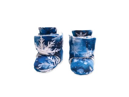 Capáčky Sněhové vločky s beránkem - skladem