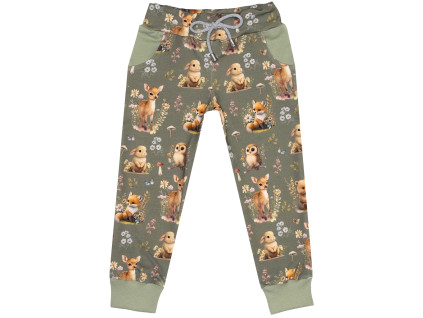 Tepláčky s kapsou - Lesní zvířátka