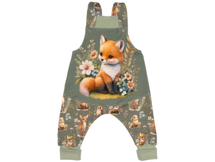 Rostoucí lacláčky - Lesní zvířátka - lištička