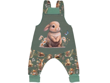 Rostoucí lacláčky - Lesní zvířátka - zajíček