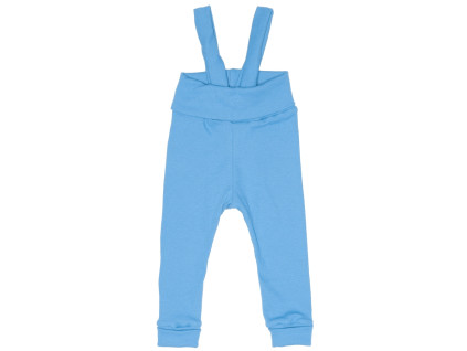 Tepláčky s traky ŽEBRO - světle modrá - skladem