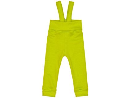 Tepláčky s traky Basic - Kiwi (Velikost 98)