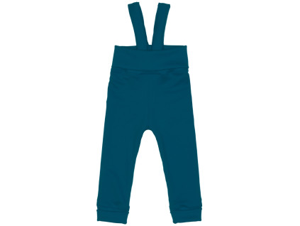 Tepláčky s traky Basic - Petrolej