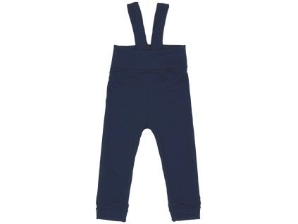 Tepláčky s traky Basic - Tmavě modré (Velikost 98)