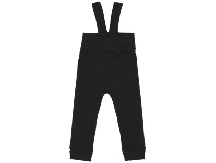 Tepláčky s traky Basic - Černé