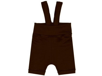 Kraťasy s traky Basic - čokoládové