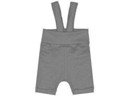 Kraťasy s traky Basic - šedé (Velikost 98)