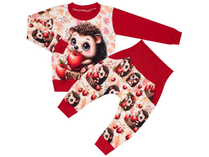 Tepláková souprava - Ježeček (bez kapuce)