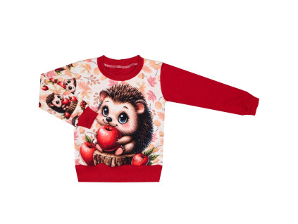 Mikina bez kapuce - Ježeček