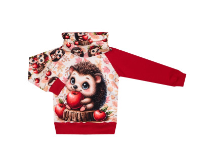 Mikina se stojáčkem  - Ježeček