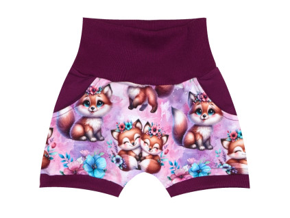 Kraťasy Baggy - Lištičky