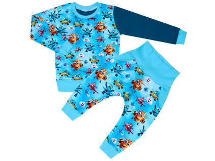 Tepláková souprava - Letadýlka (bez kapuce)