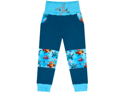 Tepláčky s kapsou - Letadýlka