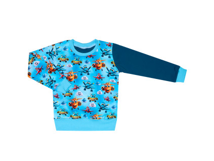 Mikina bez kapuce - Letadýlka