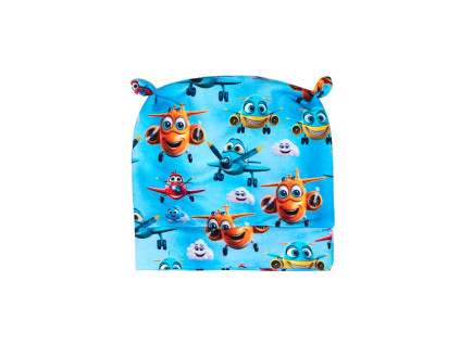 Čepička s ouškama - Letadýlka