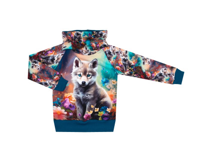 Mikina se stojáčkem  - Pejsek