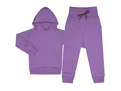 Tepláková souprava Basic - Fialová