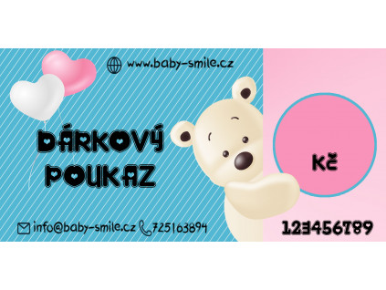 dárkový poukaz eshop