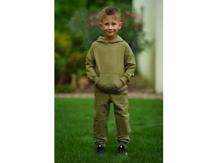 Tepláková souprava Basic - Oliva (Velikost 98)