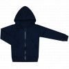 Mikina na zip Basic - Tmavě modrá (Velikost 98)