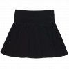Sukně kolová Basic - Černá (Velikost XS)