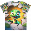 Tričko - Dino zelený