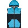 Softshellové kalhoty basic jaro/podzim - Modré (Velikost 98)