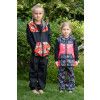Softshellové kalhoty basic jaro/podzim - Černé (Velikost 98)