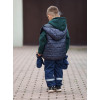 Softshellové kalhoty basic s fleecem - Tmavě modré