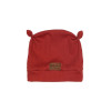 Čepička s oušky ŽEBRO - chilli
