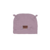 Čepička s oušky VAFLE - Světle fialová