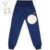 Softshellové kalhoty basic s beránkem - Modré (Velikost 98)