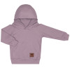 Mikina VAFLE s kapucí - Světle fialová - skladem