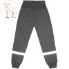 Softshellové kalhoty basic s beránkem - Tmavě šedé - skladem