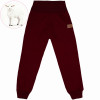 Softshellové kalhoty basic s beránkem - Vínové - skladem
