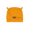 Čepička s oušky ŽEBRO - Puntík medová